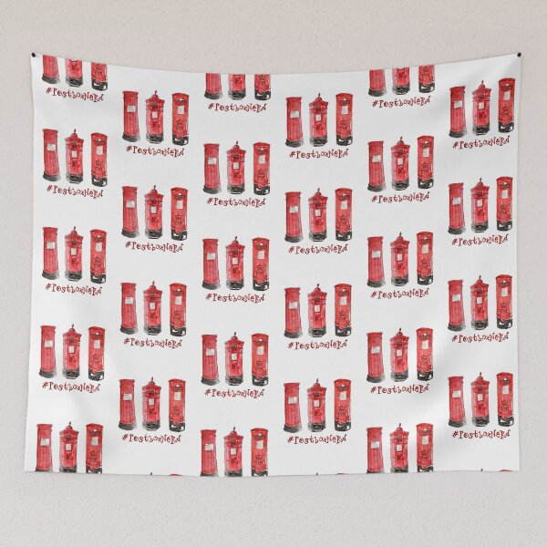 Item preview, Post Box Nerd - Traditional Red U.K. Postboxes  designed and sold by rosieredbox.