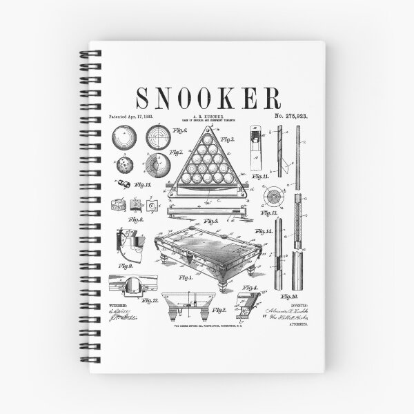 Item preview, Snooker Player Table Cue Sports Funny Vintage Patent Print designed and sold by GrandeDuc.