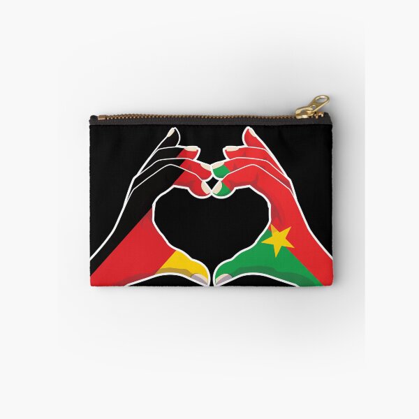 Item preview, Burkinabe Burkina Faso Germany German Love Heart Peace designed and sold by FlagX.