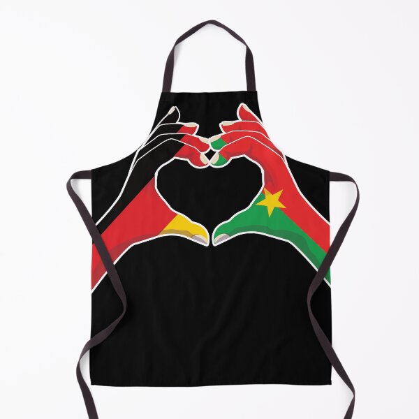 Item preview, Burkinabe Burkina Faso Germany German Love Heart Peace designed and sold by FlagX.