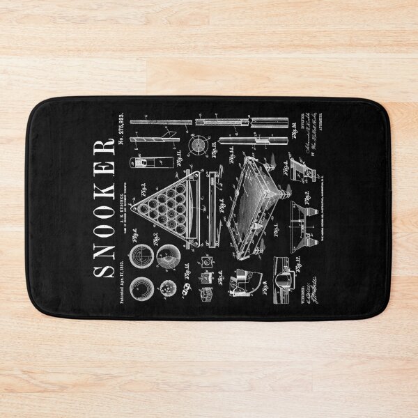 Item preview, Snooker Player Table Cue Sports Funny Vintage Patent Print designed and sold by GrandeDuc.