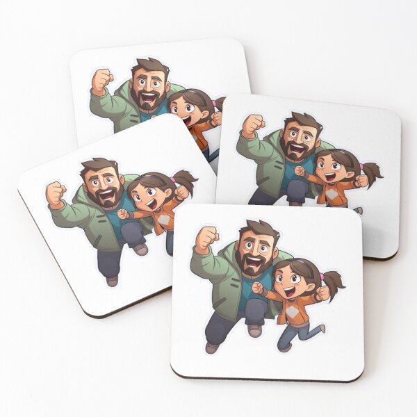 Item preview, Dad v girls happy dad  designed and sold by Socool101.