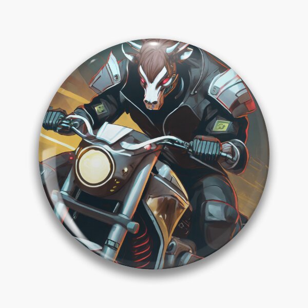 Artikelvorschau, Minotaurus auf einem Motorrad entworfen und verkauft von BADESIGNZZ.