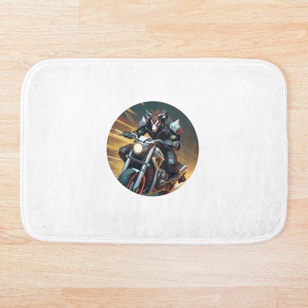 Item preview, Minotaur on a Motorcycle designed and sold by BADESIGNZZ.
