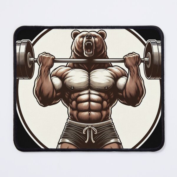 Item preview, Bear The Gym designed and sold by KaraTeProject.