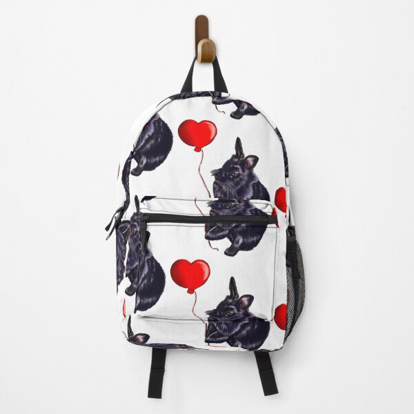 Item preview, The top 10 best Valentine’s Day gift ideas for rabbit lovers. Bunny Rabbits Valentine Cute Ebony Lionhead bunny Rabbit designed and sold by Artonmytee.