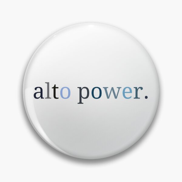 Item preview, alto power. Choir Themed Monochrome words. designed and sold by artdesignbysam.