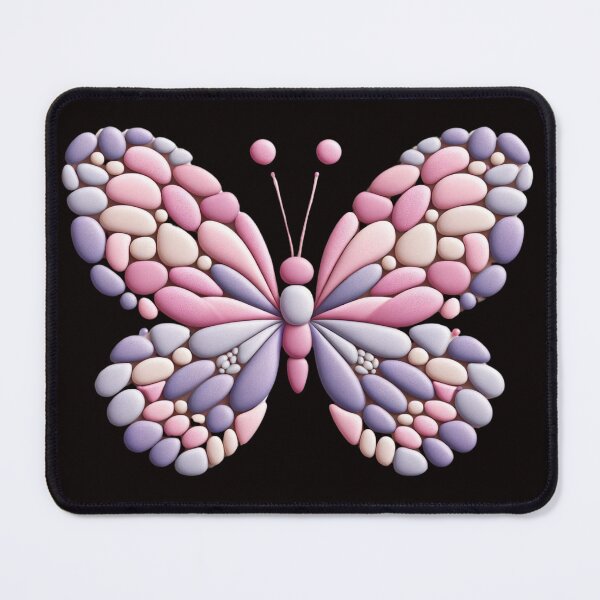 Item preview, Pastel Dream Monarch Pebble Butterfly designed and sold by MachineDesigned.