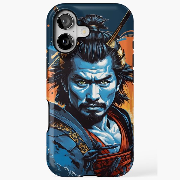iPhone - samurai-blue19 iPhone - samurai-blue19 IPhone Clear Case Blue Eye Samurai