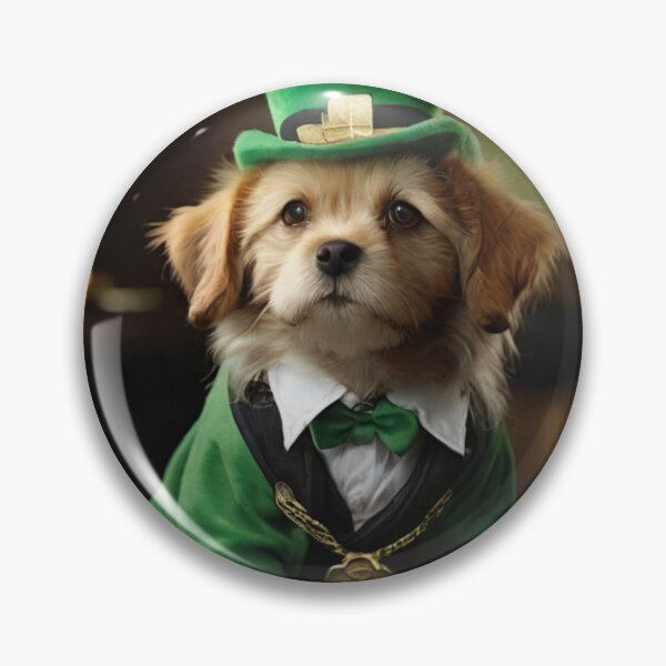 Item preview, Luck of the Paws: Leprechaun Charm designed and sold by DoggyDream.