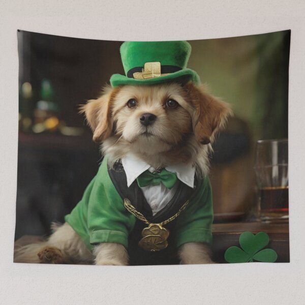 Item preview, Luck of the Paws: Leprechaun Charm designed and sold by DoggyDream.
