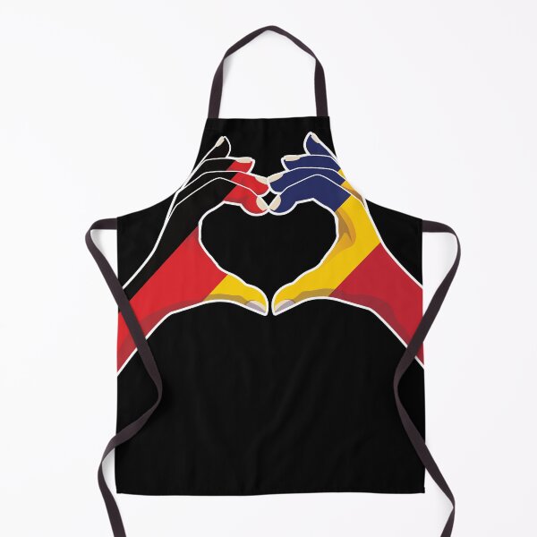 Item preview, Chad Chadian Germany German Love Heart Peace designed and sold by FlagX.