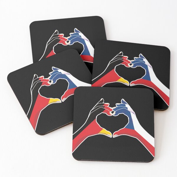 Item preview, Czech Czechoslovakia Germany German Love Heart Peace designed and sold by FlagX.