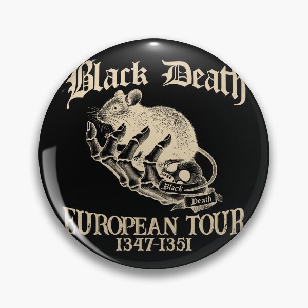 Artikelvorschau, Black Death European Tour 1347-1351, Rat And Bones entworfen und verkauft von cuteeshop.