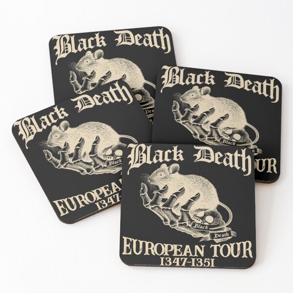 Item preview, Black Death European Tour 1347-1351, Rat And Bones designed and sold by cuteeshop.