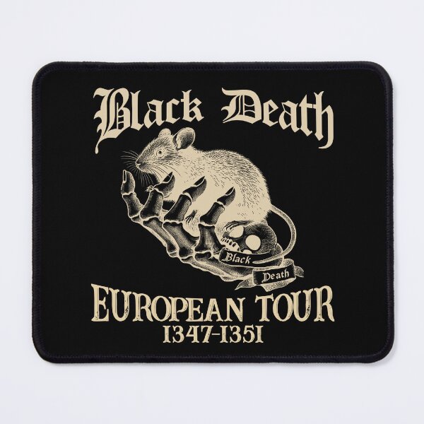 Item preview, Black Death European Tour 1347-1351, Rat And Bones designed and sold by cuteeshop.