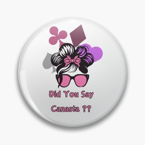 Item preview, " Canasta Jubilation: Card Queen's Elegance"- Funny Canasta Lover designed and sold by stickercuffs.