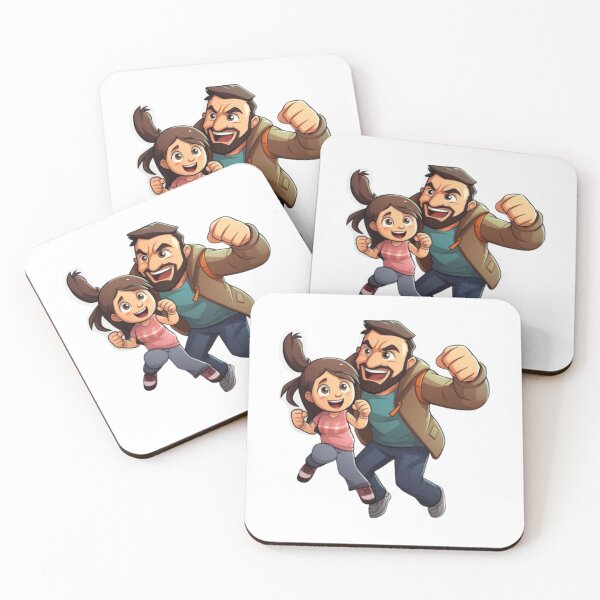 Item preview, Dad v girls keep fighting dad  designed and sold by Socool101.