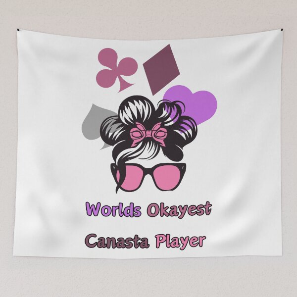 Item preview, "Worlds Okayest Canasta Royalty: Groovy Crown Jewel"- Funny Canasta Lover designed and sold by stickercuffs.
