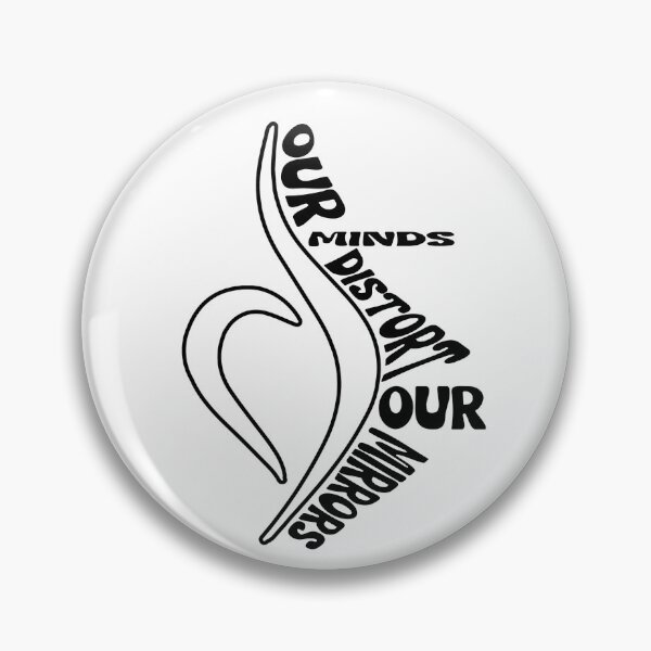 Item preview, Eating disorder symbol Minds Distort Our Mirrors designed and sold by ElLocoMus.