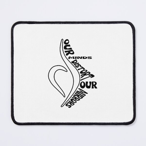 Item preview, Eating disorder symbol Minds Distort Our Mirrors designed and sold by ElLocoMus.