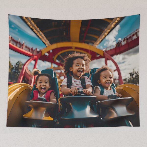 Item preview, Toddlers riding a rollercoaster designed and sold by Colin Bentham.