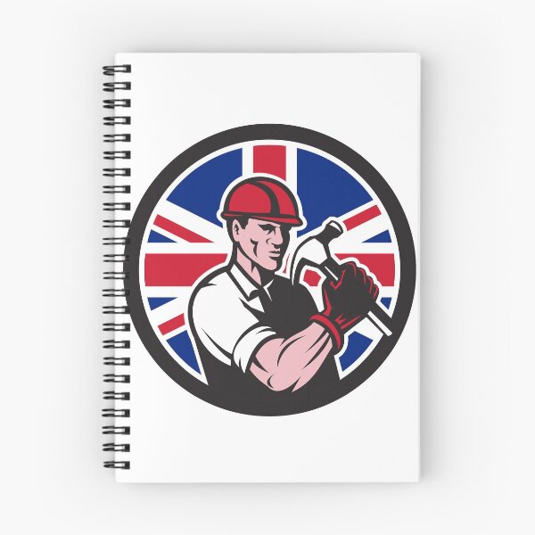 Item preview, British Handyman Union Jack Flag Icon designed and sold by patrimonio.