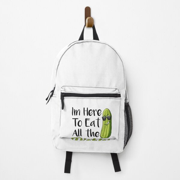 Item preview, I'm Here to Eat All the Pickles designed and sold by SakuraPxl.
