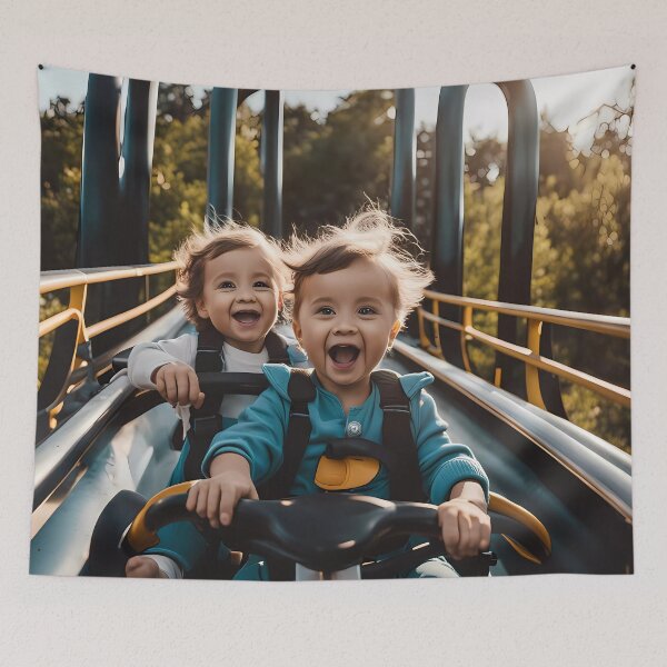 Item preview, Toddlers riding a rollercoaster designed and sold by Colin Bentham.