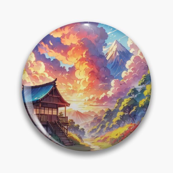 Artikelvorschau, Sunset Glow Resonance entworfen und verkauft von DreamBackDrops.