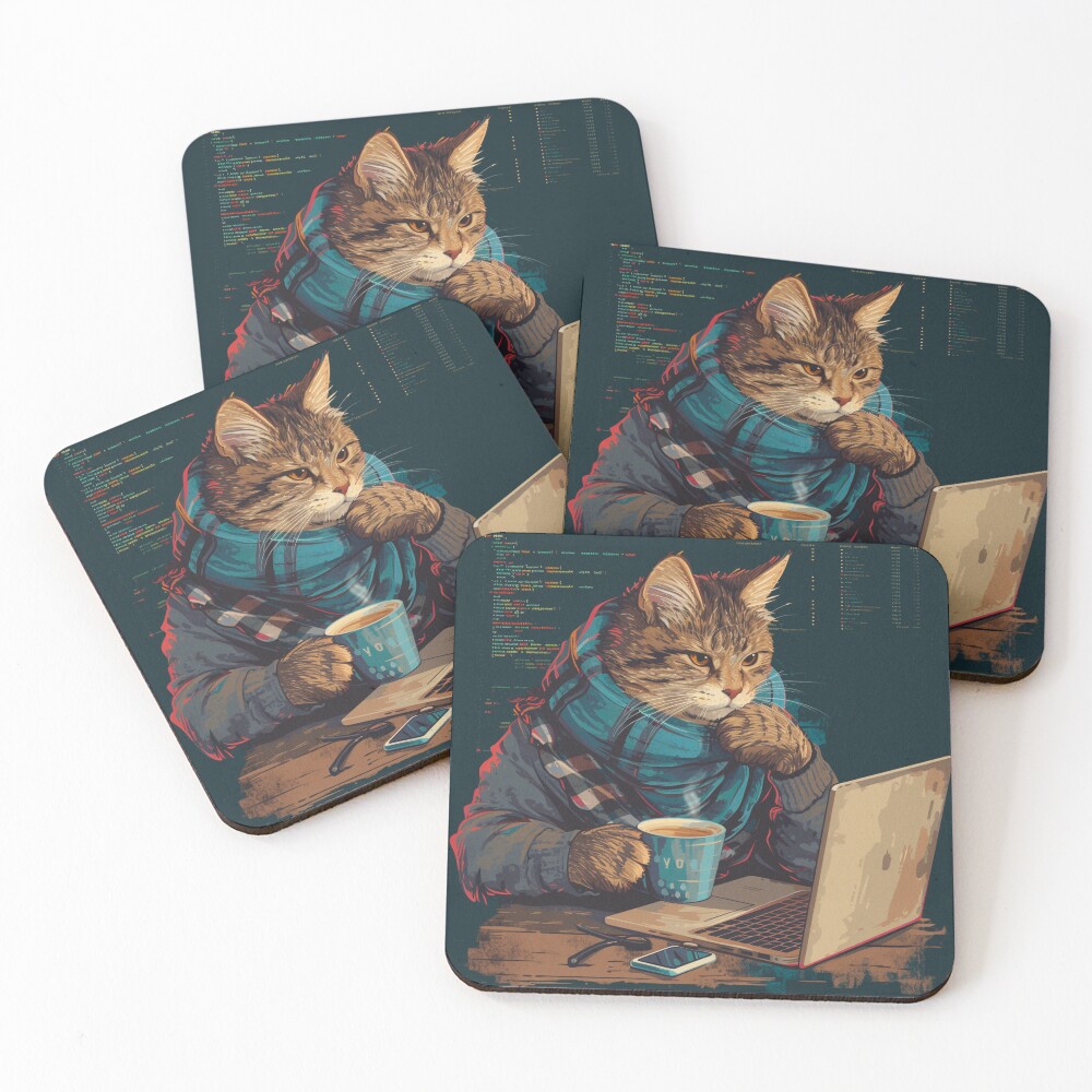 Item preview, Coasters (Set of 4) designed and sold by CleverboyDsgns.