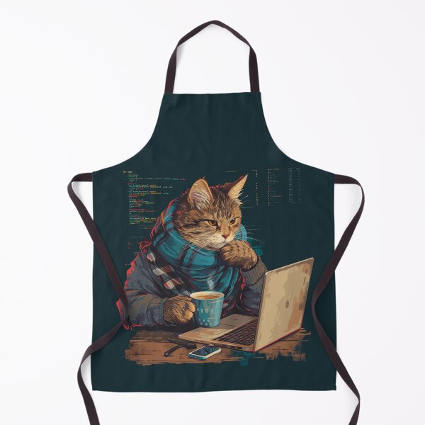 Item preview, Web Developer Cat Coder designed and sold by CleverboyDsgns.