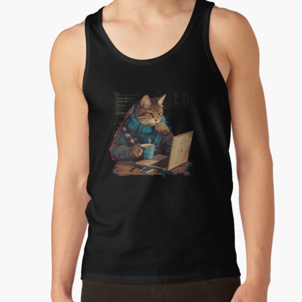 Item preview, Web Developer Cat Coder designed and sold by CleverboyDsgns.