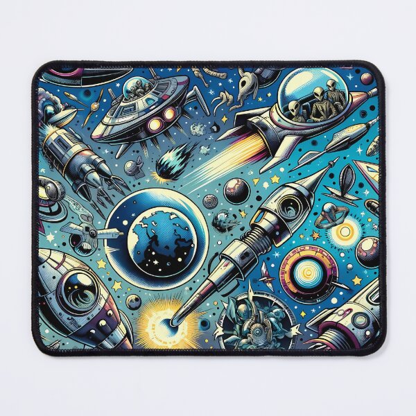 Item preview, Cosmic Voyage: A Retro Space Adventure designed and sold by M-ormin.