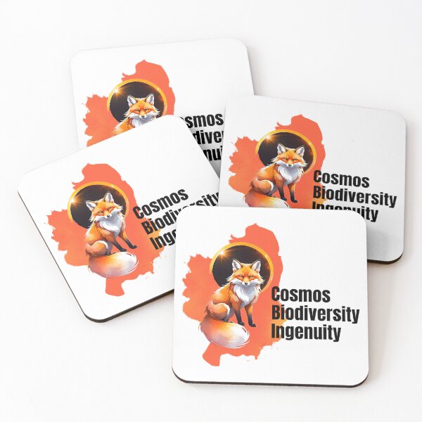 Item preview, Cosmic Fox: A Journey of Biodiversity and Ingenuity designed and sold by ArchVibe.