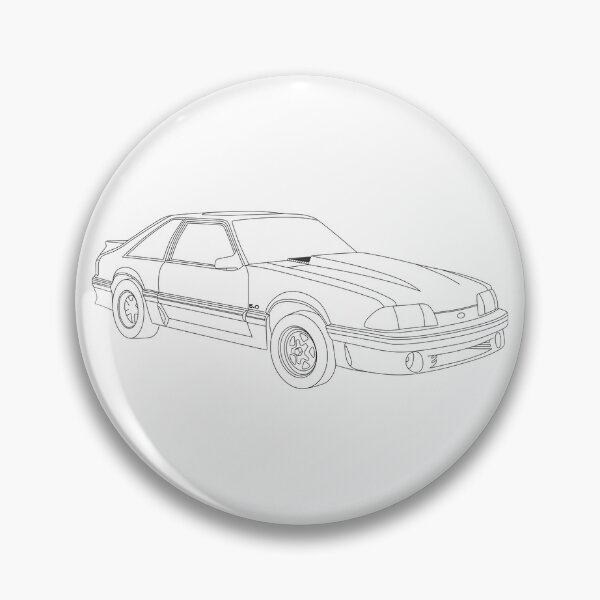 Item preview, Ford Mustang designed and sold by CraftedWithLove.