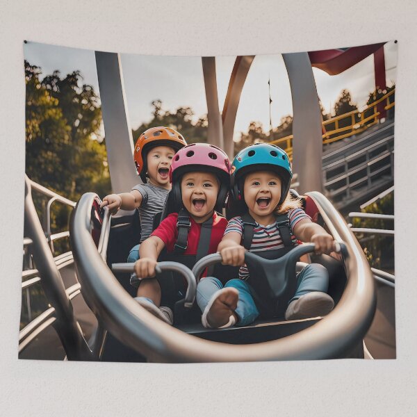 Item preview, Toddlers riding a rollercoaster designed and sold by Colin Bentham.