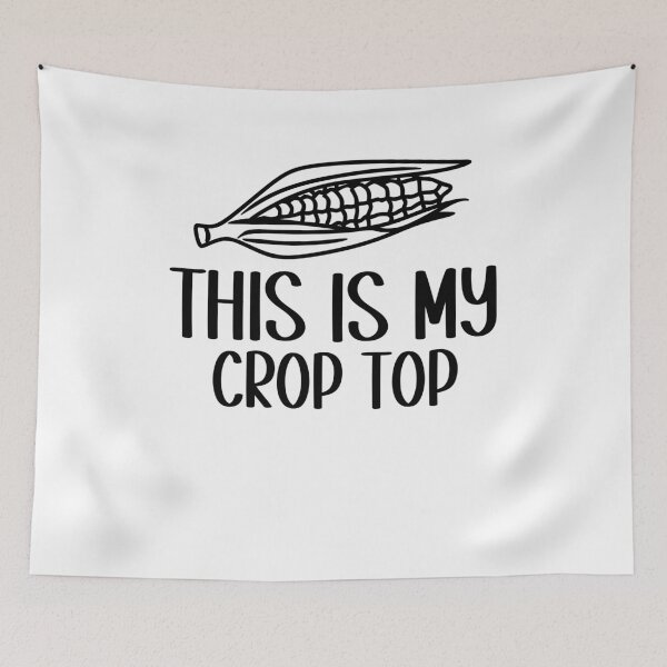 Item preview, This Is My Crop Top Funny Farmer Farming designed and sold by SakuraPxl.
