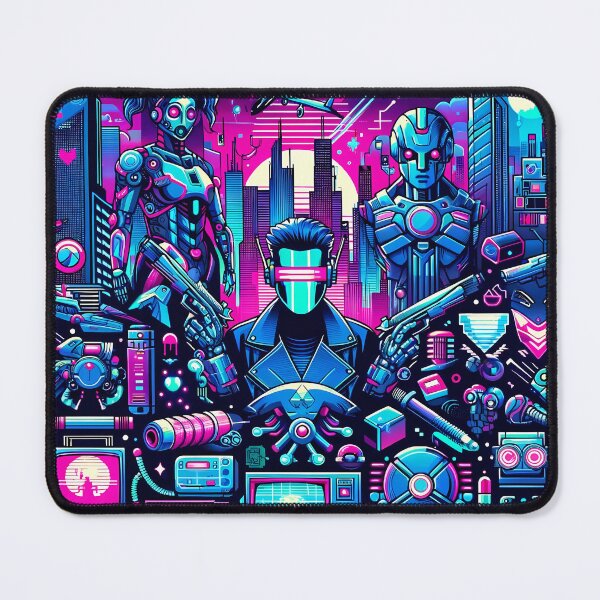 Item preview, Neon Defenders: Guardians of the Cyber City designed and sold by M-ormin.