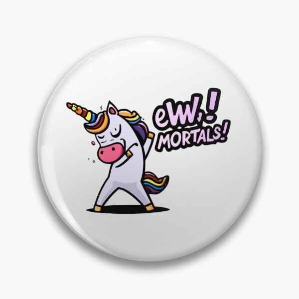 Item preview, Ew! Mortals love Unicorn designed and sold by Funky  Fibers.