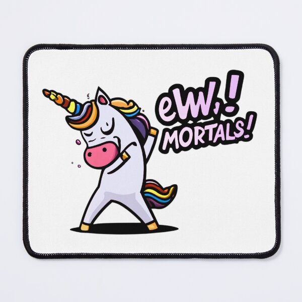 Item preview, Ew! Mortals love Unicorn designed and sold by Funky  Fibers.