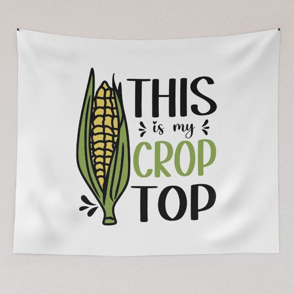 Item preview, This Is My Crop Top Funny Farmer Farming designed and sold by SakuraPxl.