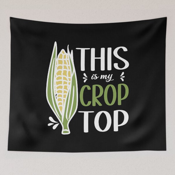 Item preview, This Is My Crop Top Funny Farmer Farming designed and sold by SakuraPxl.