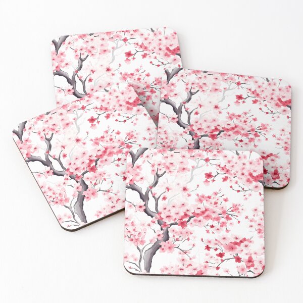 Item preview, Pattern, Blossoming Branch Of Sakura, Cherry Tree designed and sold by GiveMeMood.