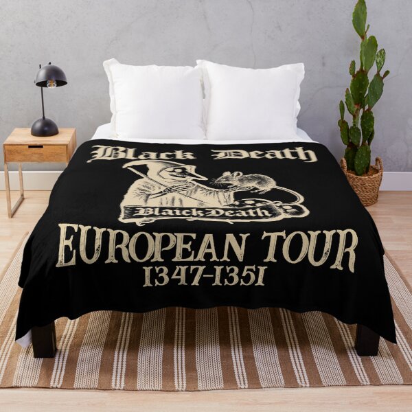 Item preview, Black Death European Tour 1347-1351, Plague And Rat designed and sold by cuteeshop.