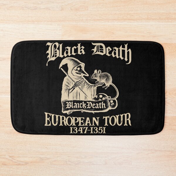 Item preview, Black Death European Tour 1347-1351, Plague And Rat designed and sold by cuteeshop.