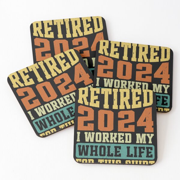 Item preview, Retired 2024 I Worked My Whole Life For This T-Shirts designed and sold by SakuraPxl.