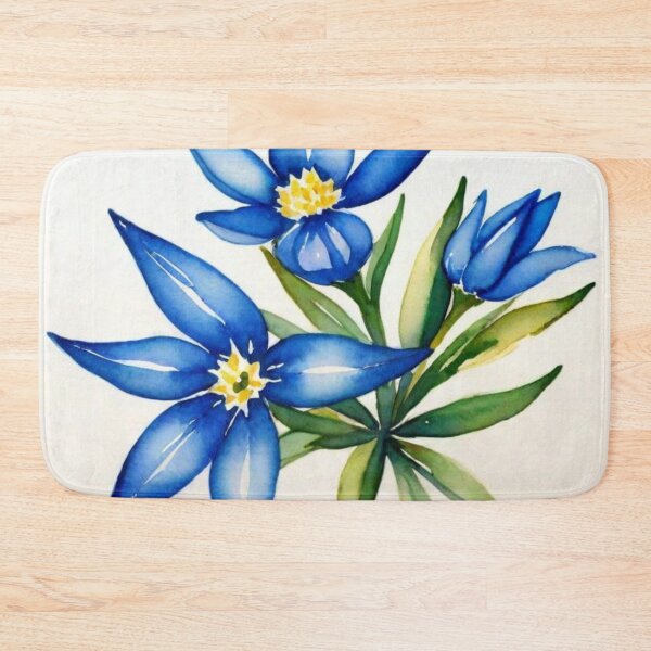 Item preview, Blue star flowers designed and sold by Lachrymosa.