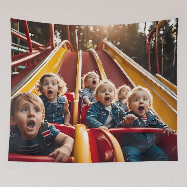 Item preview, Toddlers riding a rollercoaster designed and sold by Colin Bentham.