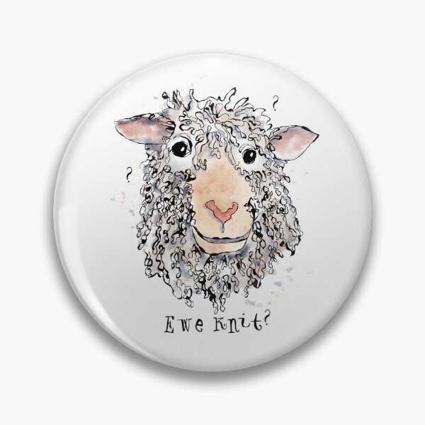 Item preview, Ewe Knit? Cute Sheep  designed and sold by RosalieReeves.